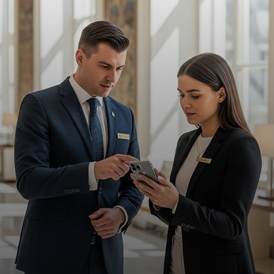 Atendimento concierge VIP Exclusivo